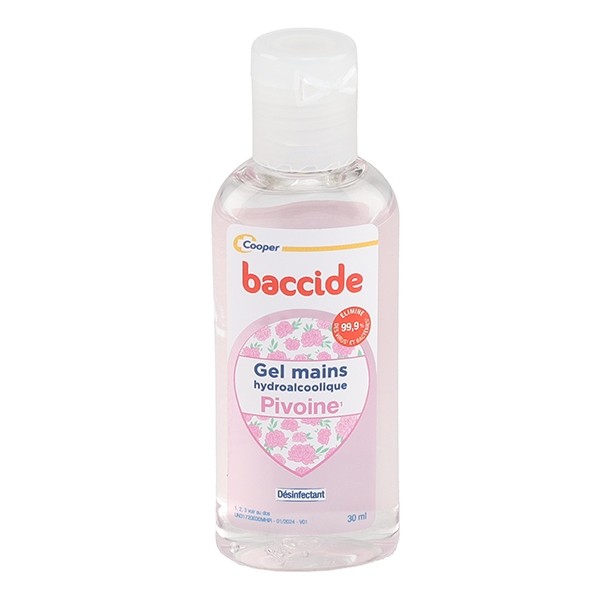 Baccide gel hydroalcoolique mains Pivoine