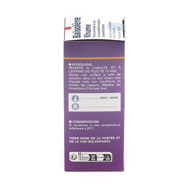 Balsolène inhalation Rhume
