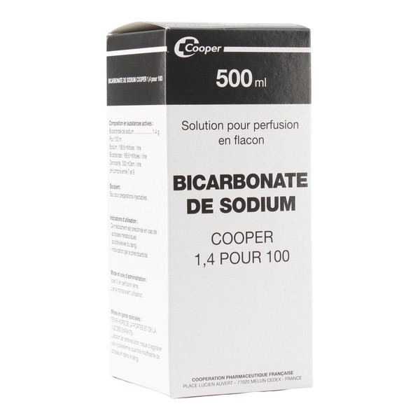 Cooper bicarbonate de sodium 1,4 % solution pour perfusion