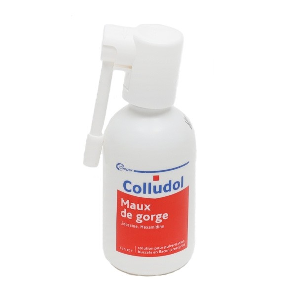 Colludol collutoire gorge