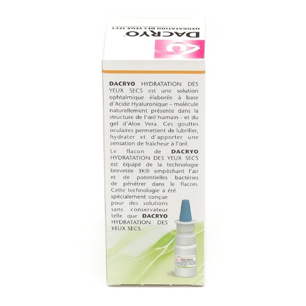 Dacryo Solution ophtalmique Hydratation des yeux secs