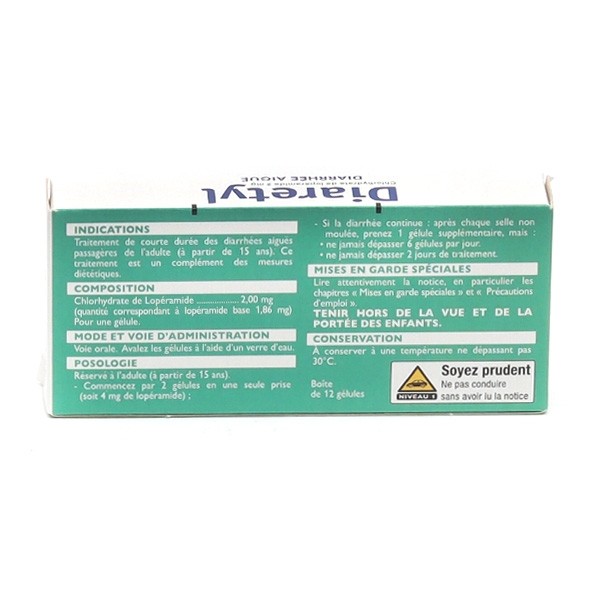 Diaretyl 2 mg gélule
