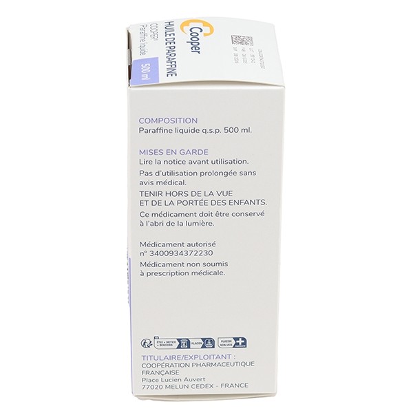 Huile de Paraffine liquide Cooper