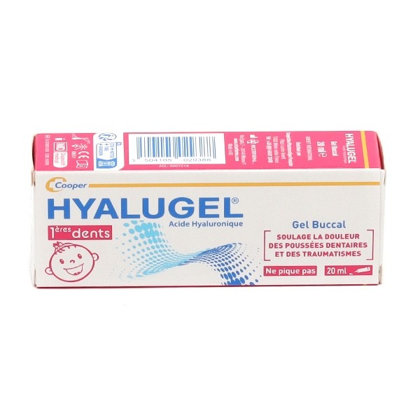 Hyalugel 1ères dents gel buccal