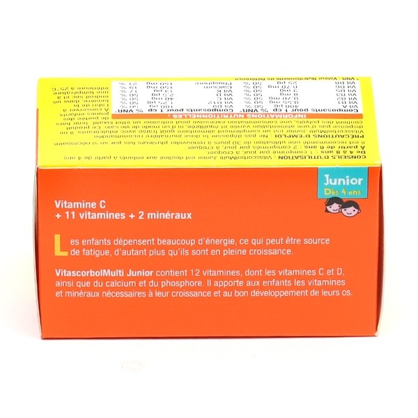 Vitascorbol Multi Junior comprimés à croquer