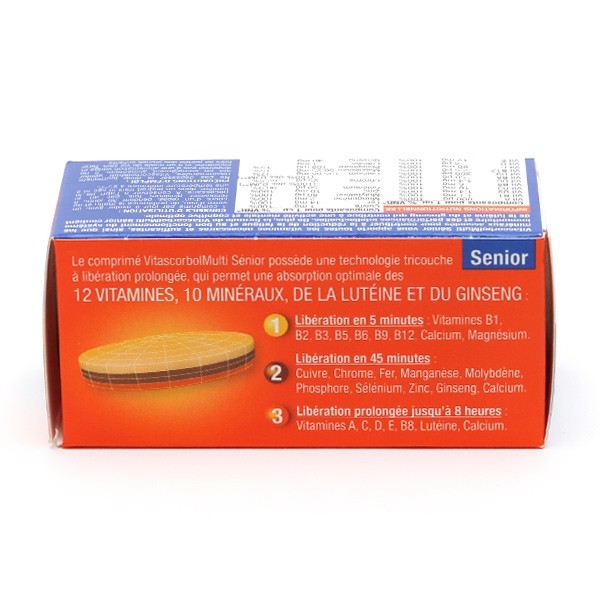 Vitascorbol Multi Sénior comprimés
