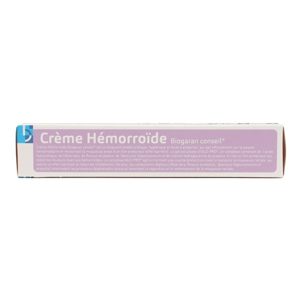 Crème hémorroïde Biogaran