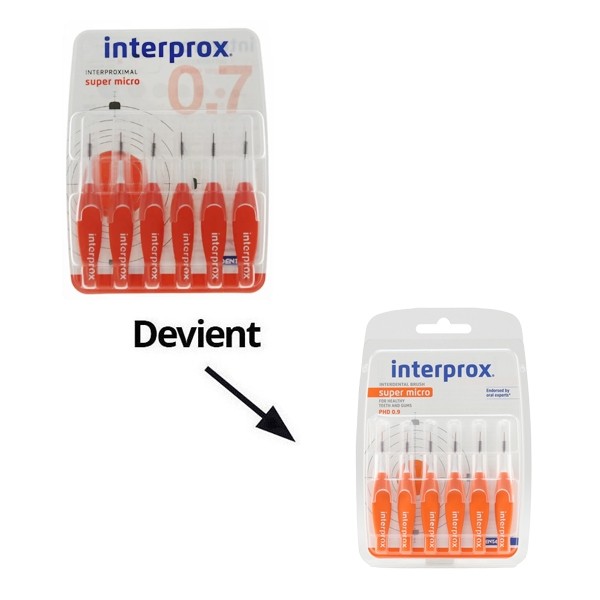 Interprox brossettes interdentaires cylindriques
