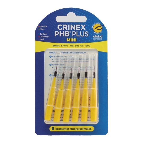Crinex PHB Plus brossettes interdentaires cylindriques