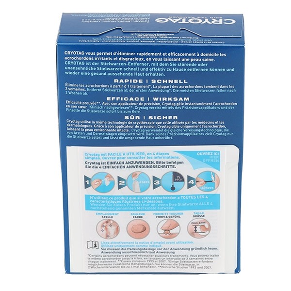 Cryotag Skin Tag Remover Traitement des acrochordons