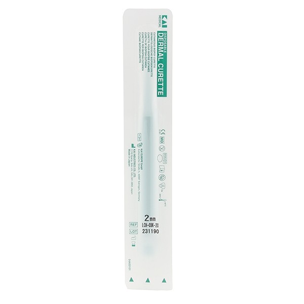 Curette dermatologique