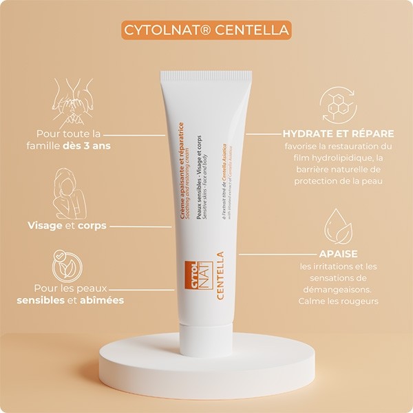 Cytolnat Centella crème apaisante