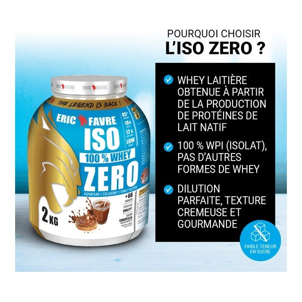 Eric Favre Iso Zero 100 % Whey Chocotella