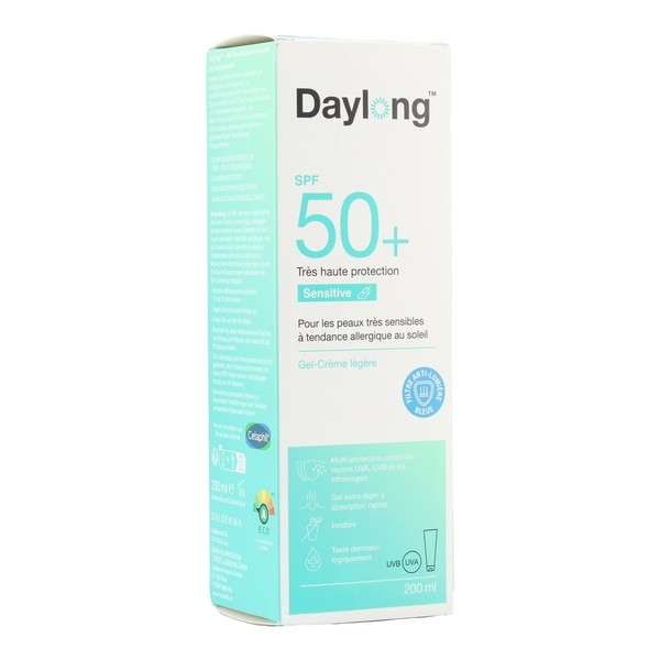 Daylong Sensitive Crème gel solaire SPF 50+