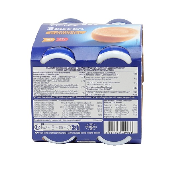 Delical boisson lactée HP HC Caramel