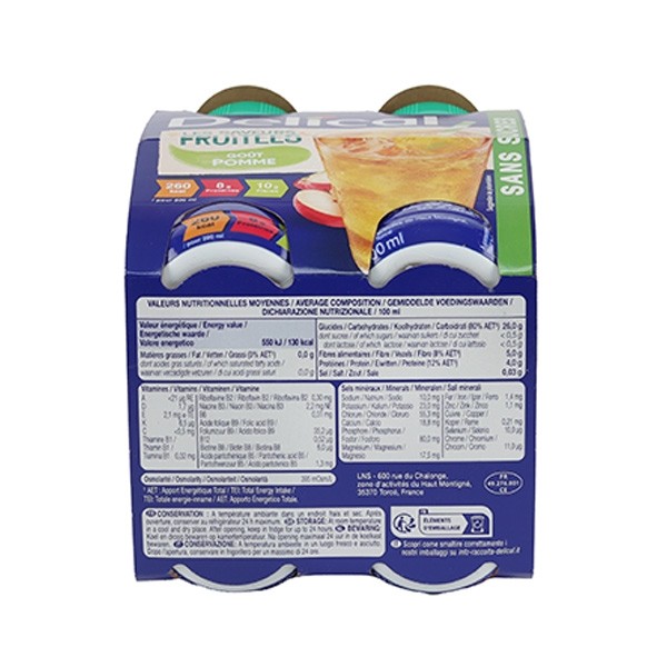 Delical Boisson sans sucres Pomme