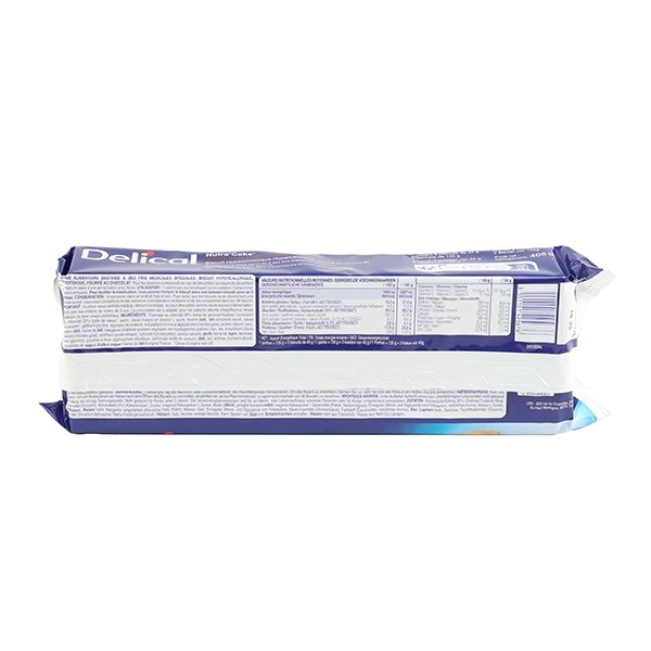 Delical Nutra Cake Biscuit HP HC fourré au Chocolat