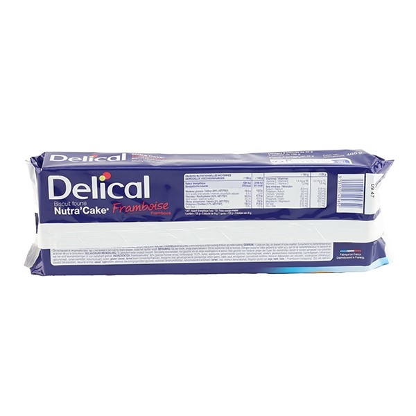 Delical HP HC Nutra Cake Biscuit fourré à la Framboise