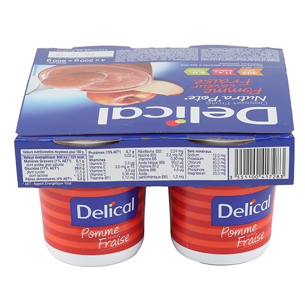 Delical Nutra Pote Pomme fraise
