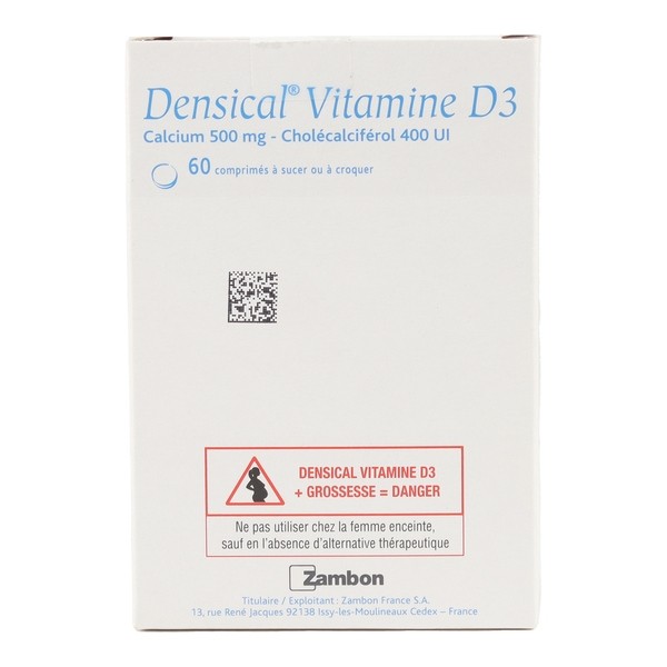 Densical D3 comprimés à sucer ou à croquer