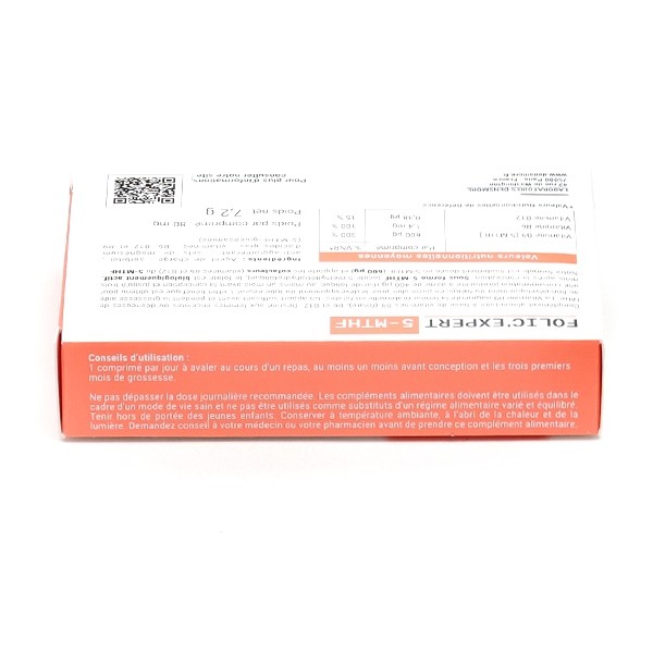 Folic'Expert 5-MTHF comprimés