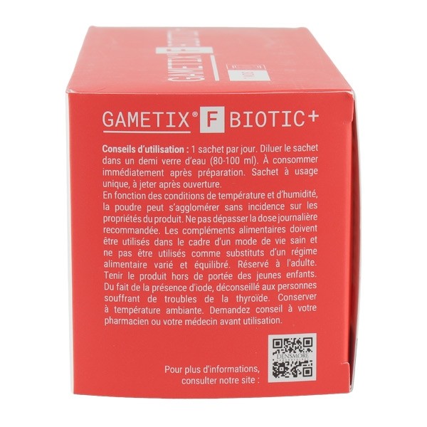 Gametix F Biotic+ sachets