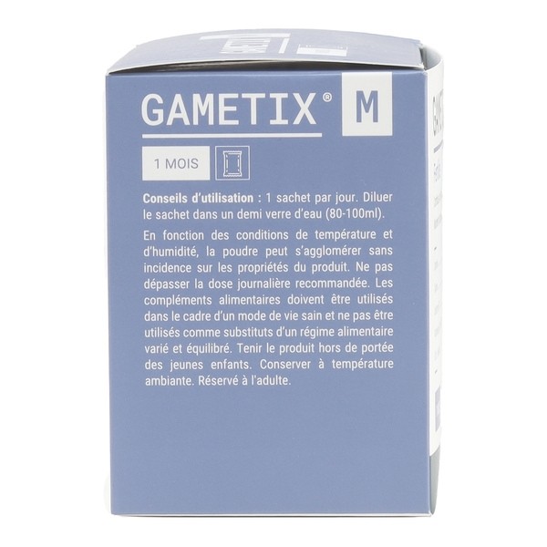Gametix M sachets