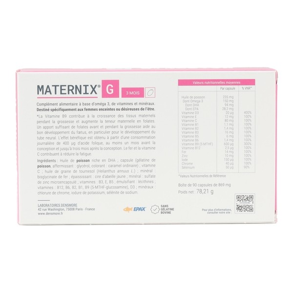 Maternix G capsules