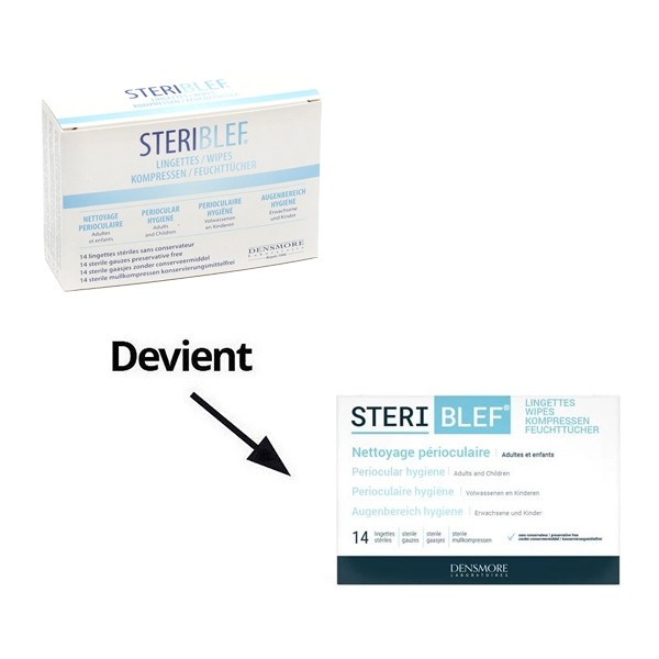 Steriblef Lingettes périoculaires