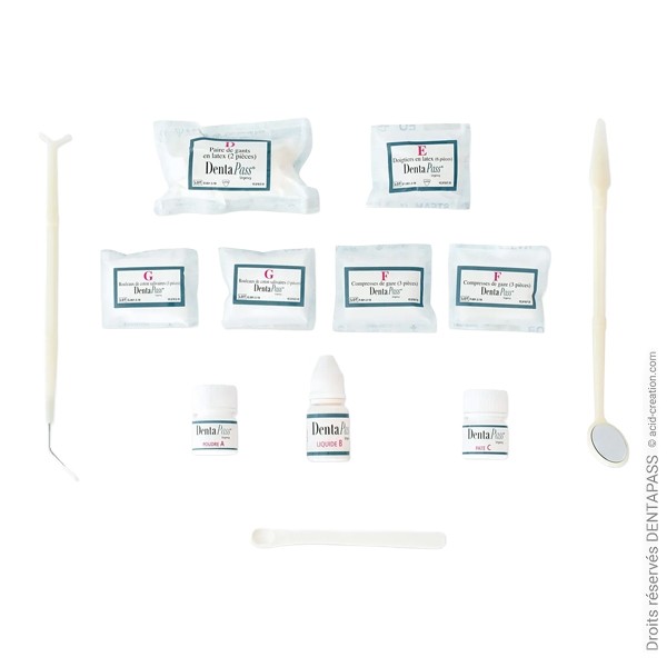 Dentapass Urgency kit d'urgence dentaire
