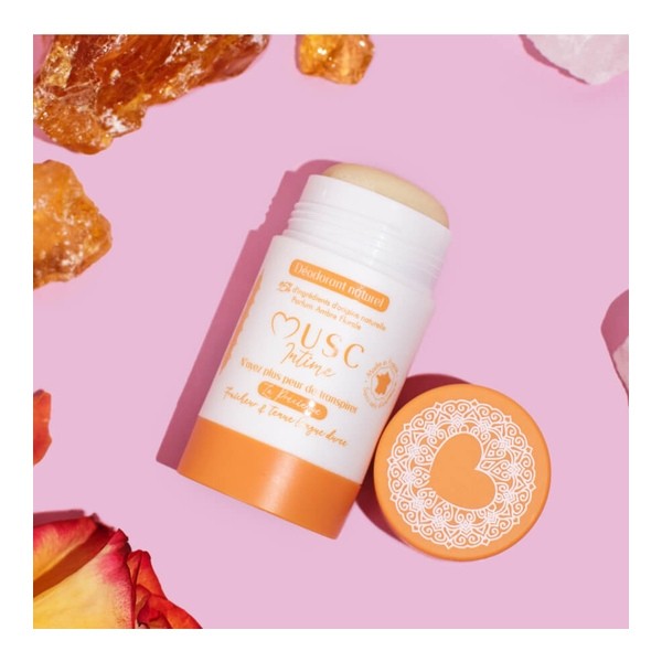 Musc Intime Déodorant Naturel Ambre florale