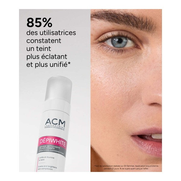 ACM Dépiwhite Mousse nettoyante éclaircissante