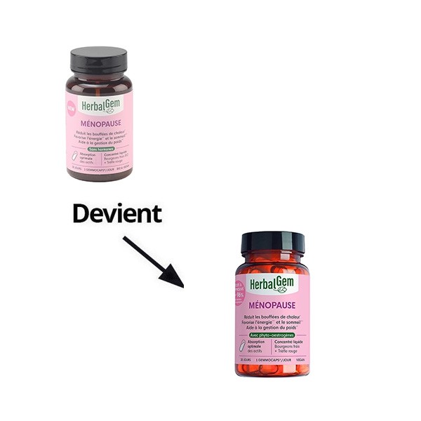 HerbalGem Ménopause bio gélules