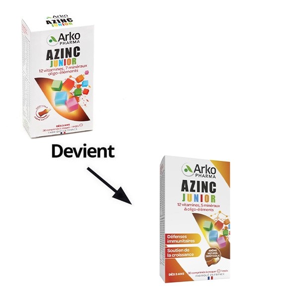 Azinc Junior cola comprimés à croquer