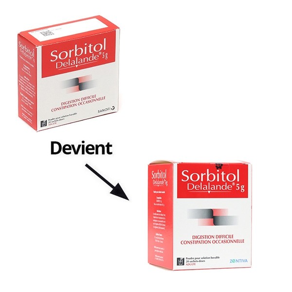 Sorbitol Delalande sachet