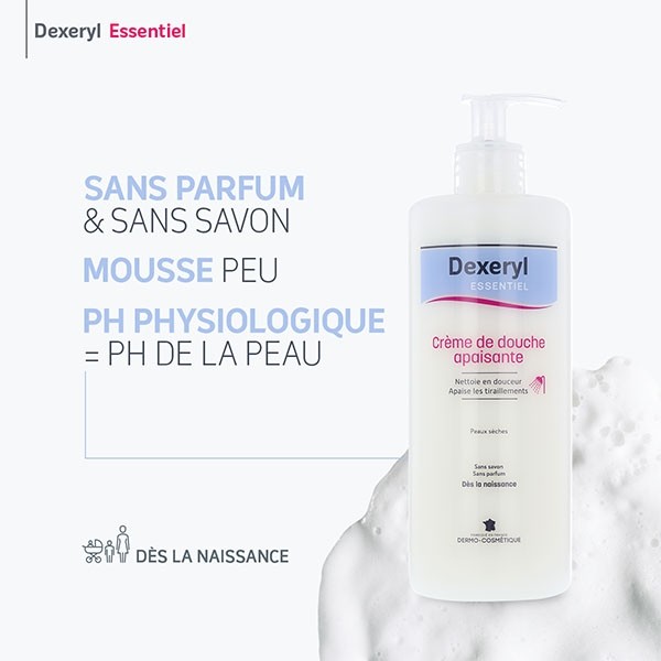 Dexeryl Essentiel crème de douche apaisante