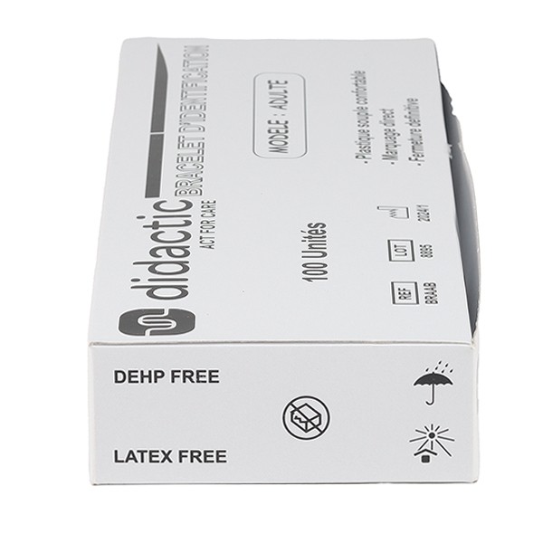 Bracelets d'identification adulte