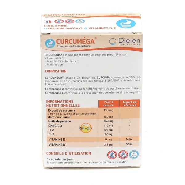 Curcuméga capsules