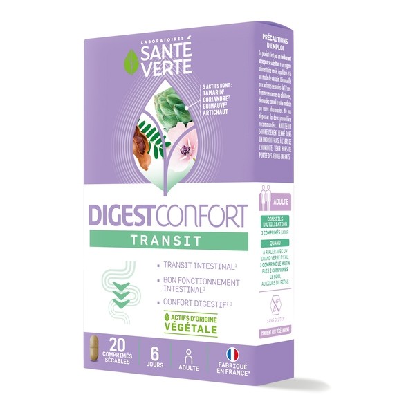 Santé Verte DigestConfort Transit comprimés