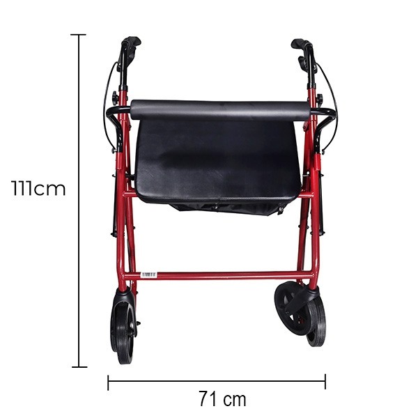 Euromédis Rollator 4 roues bariatrique