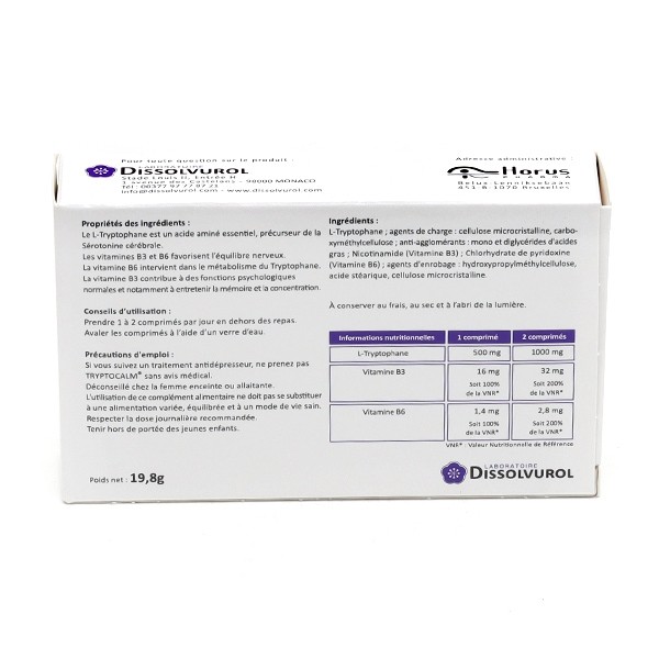 Tryptocalm 500 mg comprimés