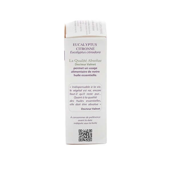 Docteur Valnet Huile essentielle Eucalyptus citronné Bio