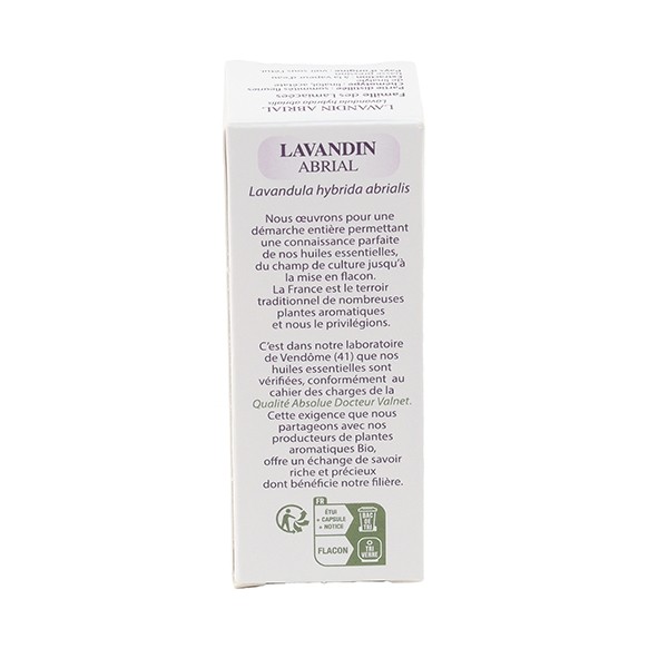 Docteur Valnet  Huile essentielle de Lavandin abrial Bio