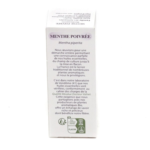 Docteur Valnet Huile essentielle bio Menthe poivrée