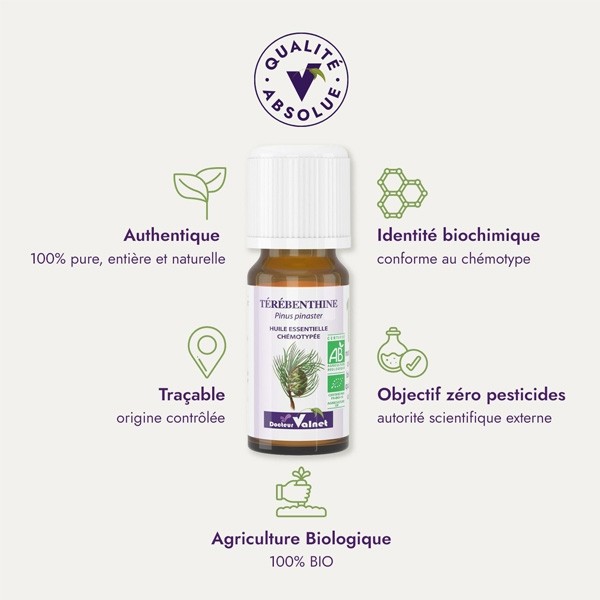 Docteur Valnet huile essentielle Térébenthine bio