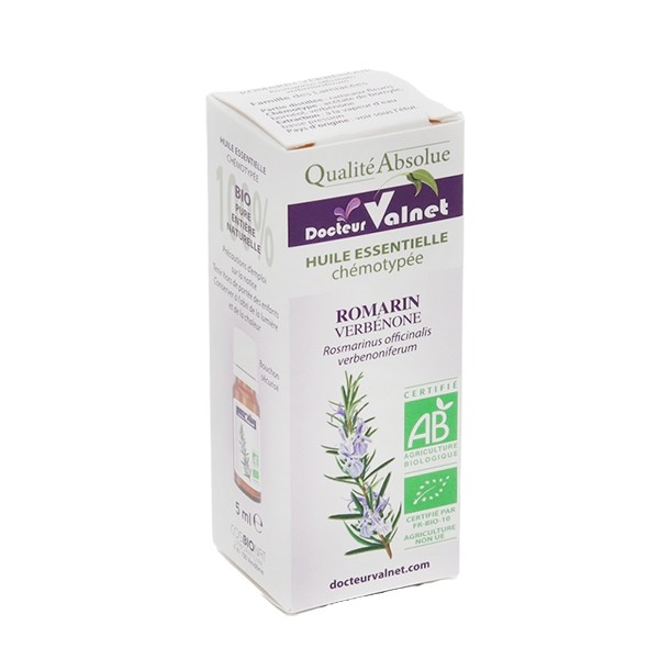 Docteur Valnet huile essentielle Romarin verbénone Bio