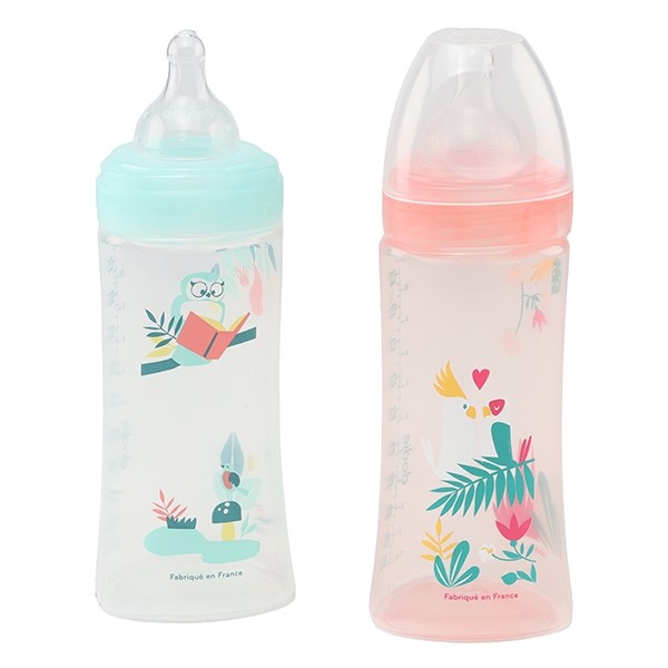 Dodie Biberon Tétine ronde débit rapide 330 ml