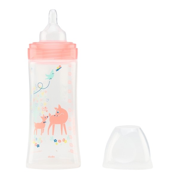 Dodie Biberon Tétine plate débit rapide 330 ml