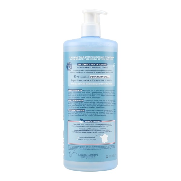 Dodie gel lavant bébé visage corps et cheveux