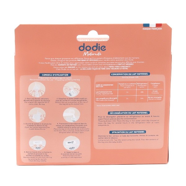 Dodie Maternité sachets de conservation